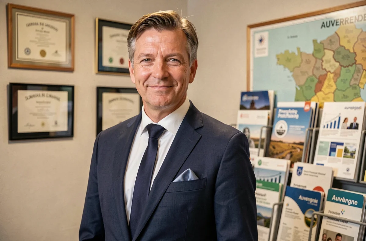Conseiller Le Conservateur Bureau Auvergne présentant les services de gestion patrimoniale régionale