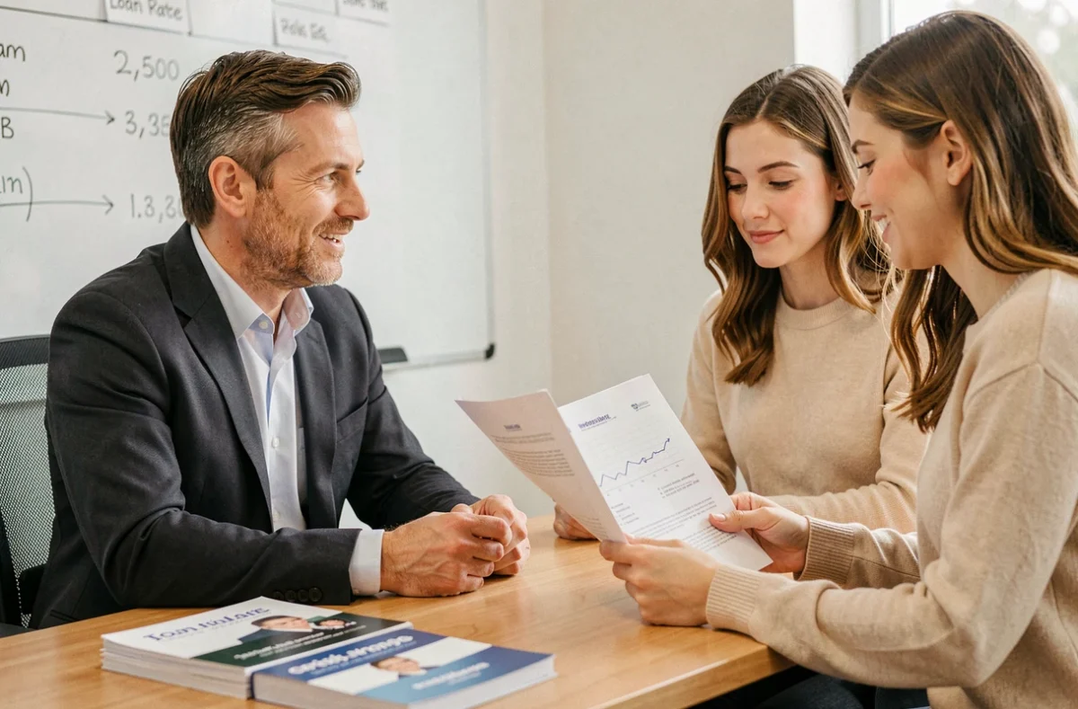 Courtier Profinassur en conseil crédit et assurance emprunteur pour un couple